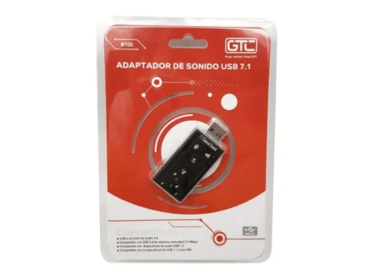 Placa de Sonido Externa USB 7.1 — foto 2