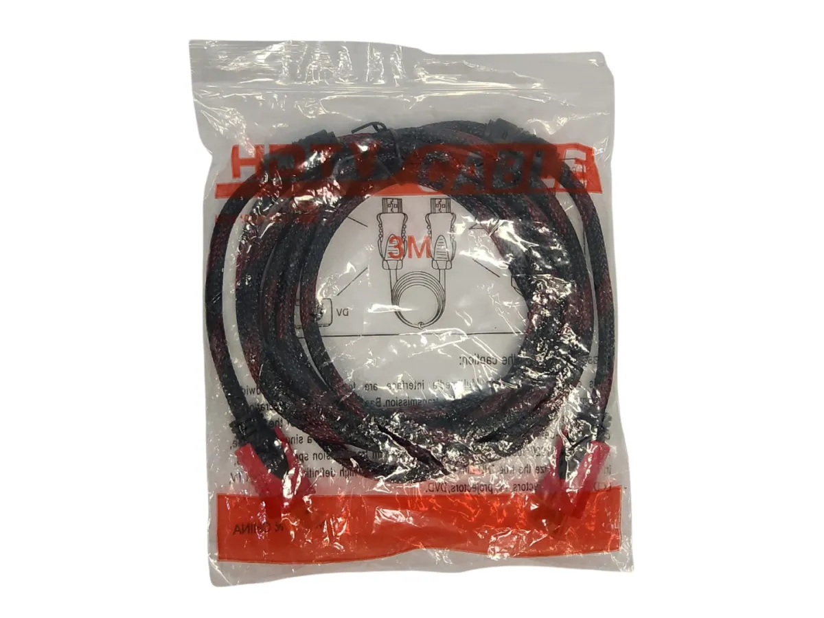 Cable HDMI 3 Metros Mallado Full HD — foto 2