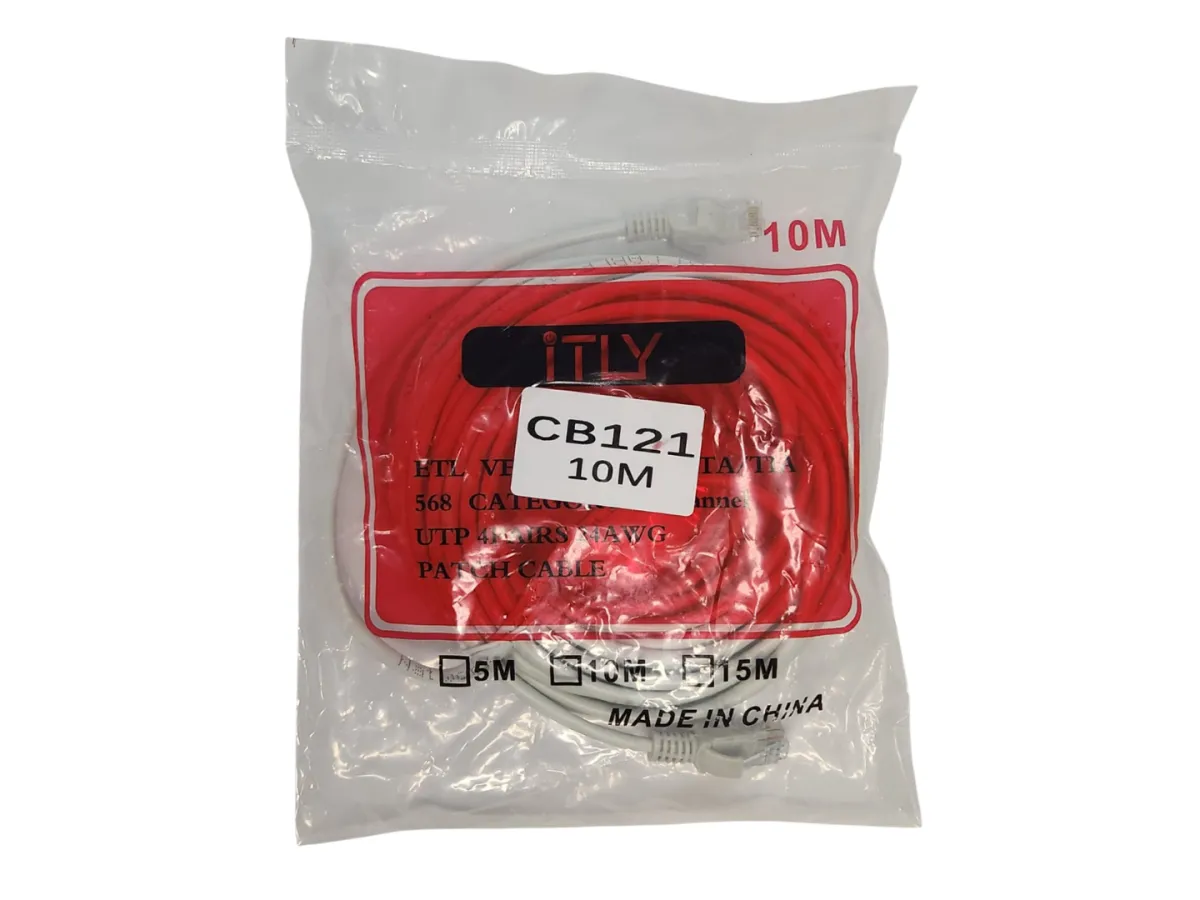 Cable de Red Ethernet Cat 5e 10 Metros — foto 2