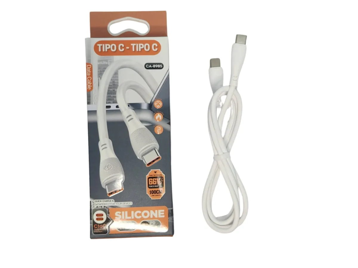 Cable USB-C a USB-C 66W 1 Metro — foto 1