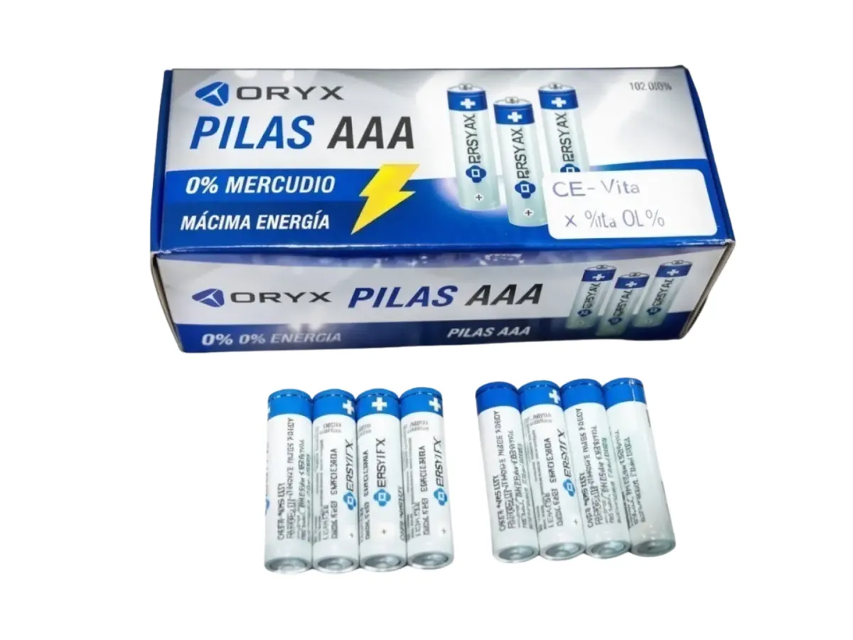 Pilas AAA 1.5V Caja x 40