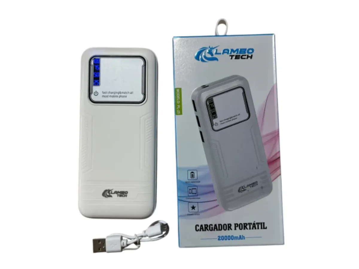 Power Bank 20.000 mAh Lambo Tech PL-25