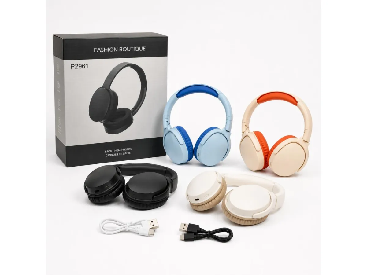 Auriculares Vincha Bluetooth Plegables P2961 — foto 2
